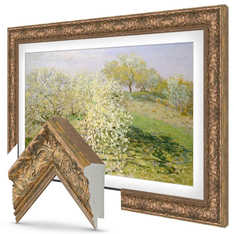 Tuscan Copper Premiere TV frame — frame view