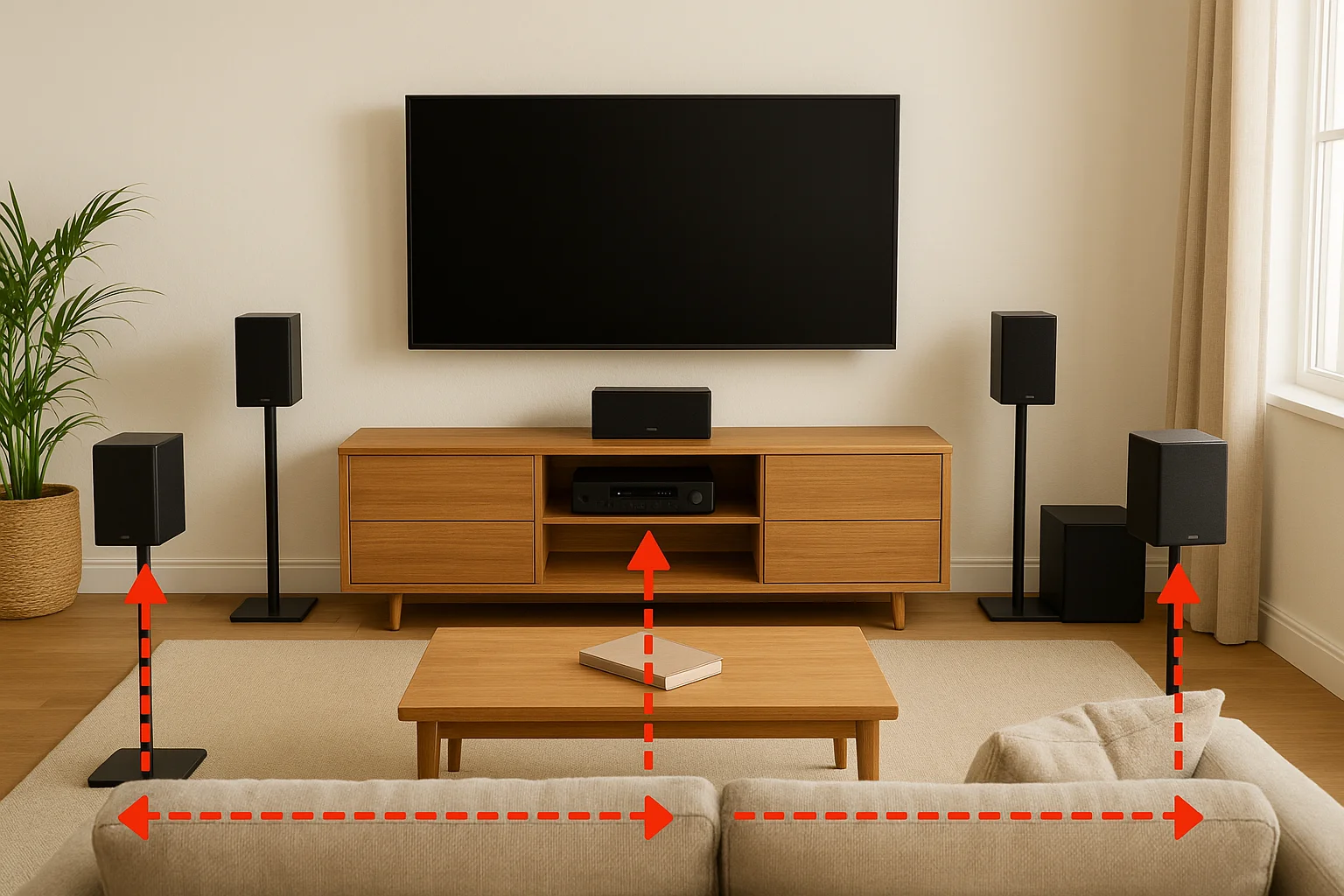 Where each speaker belongs