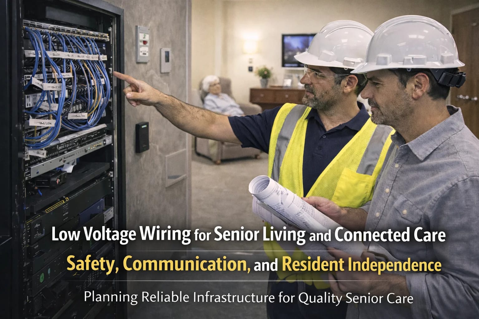 Low Voltage Wiring for Senior Living and Connected Care Environments