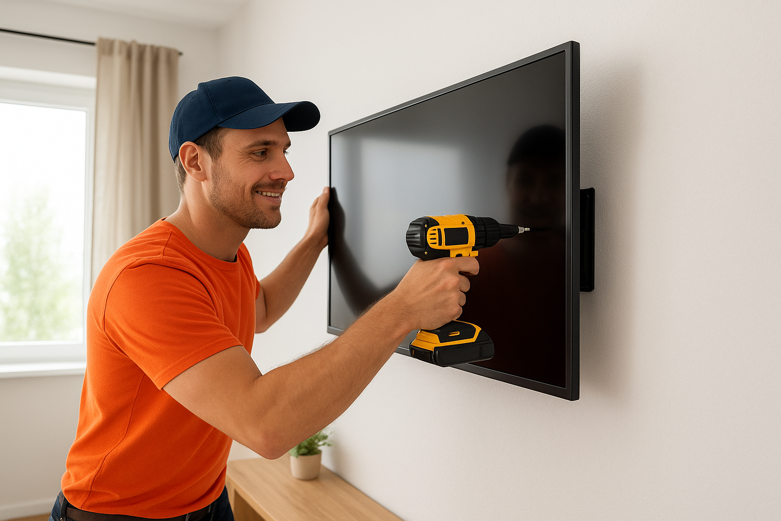 5. Handy TV wall mounting pros