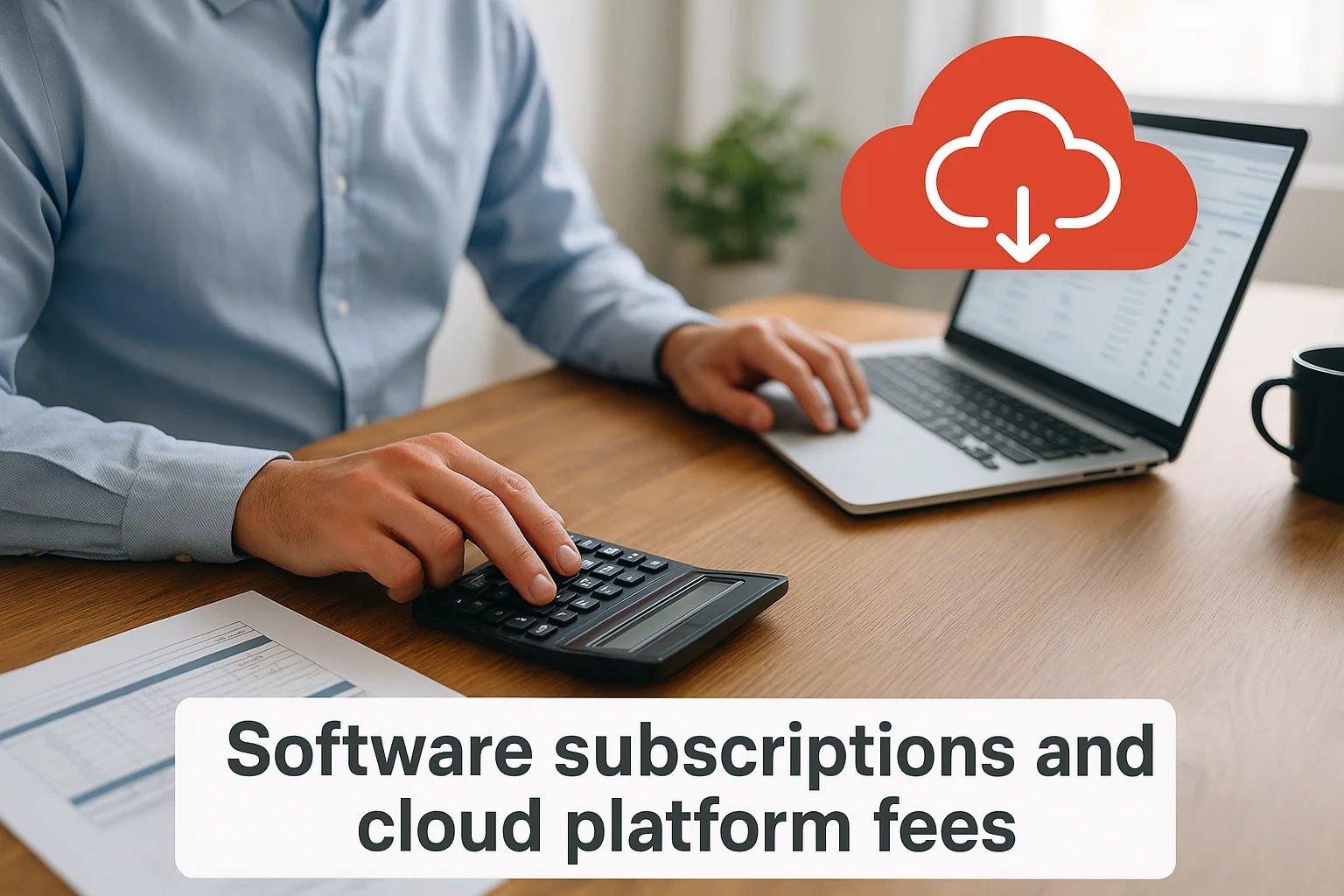 Software subscriptions and cloud platform fees