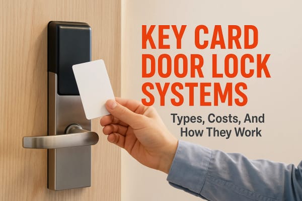 Key Card Door Lock Systems: Types, Costs, And How They Work