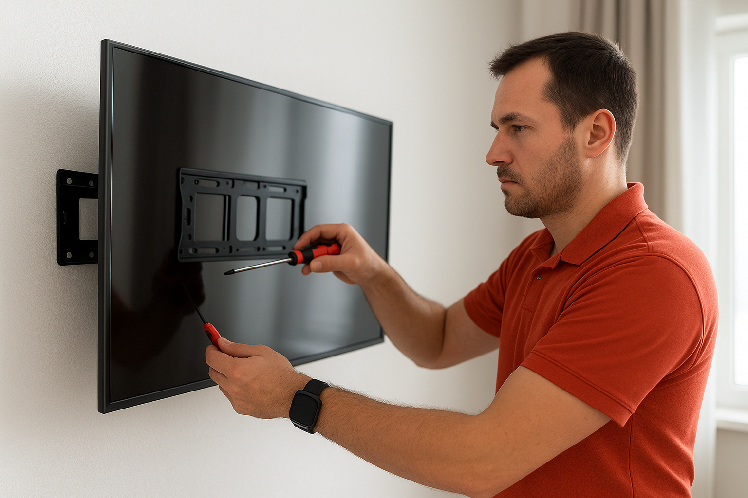7. Thumbtack wall mount installers