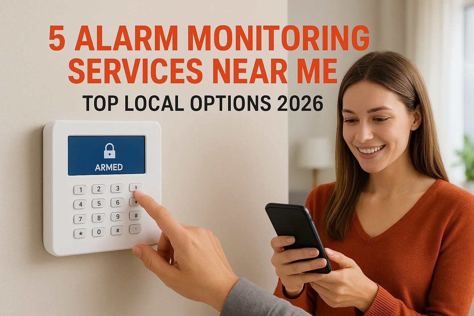 5 Alarm Monitoring Services Near Me: Top Local Options 2026