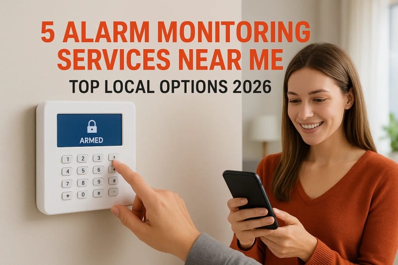 5 Alarm Monitoring Services Near Me: Top Local Options 2026