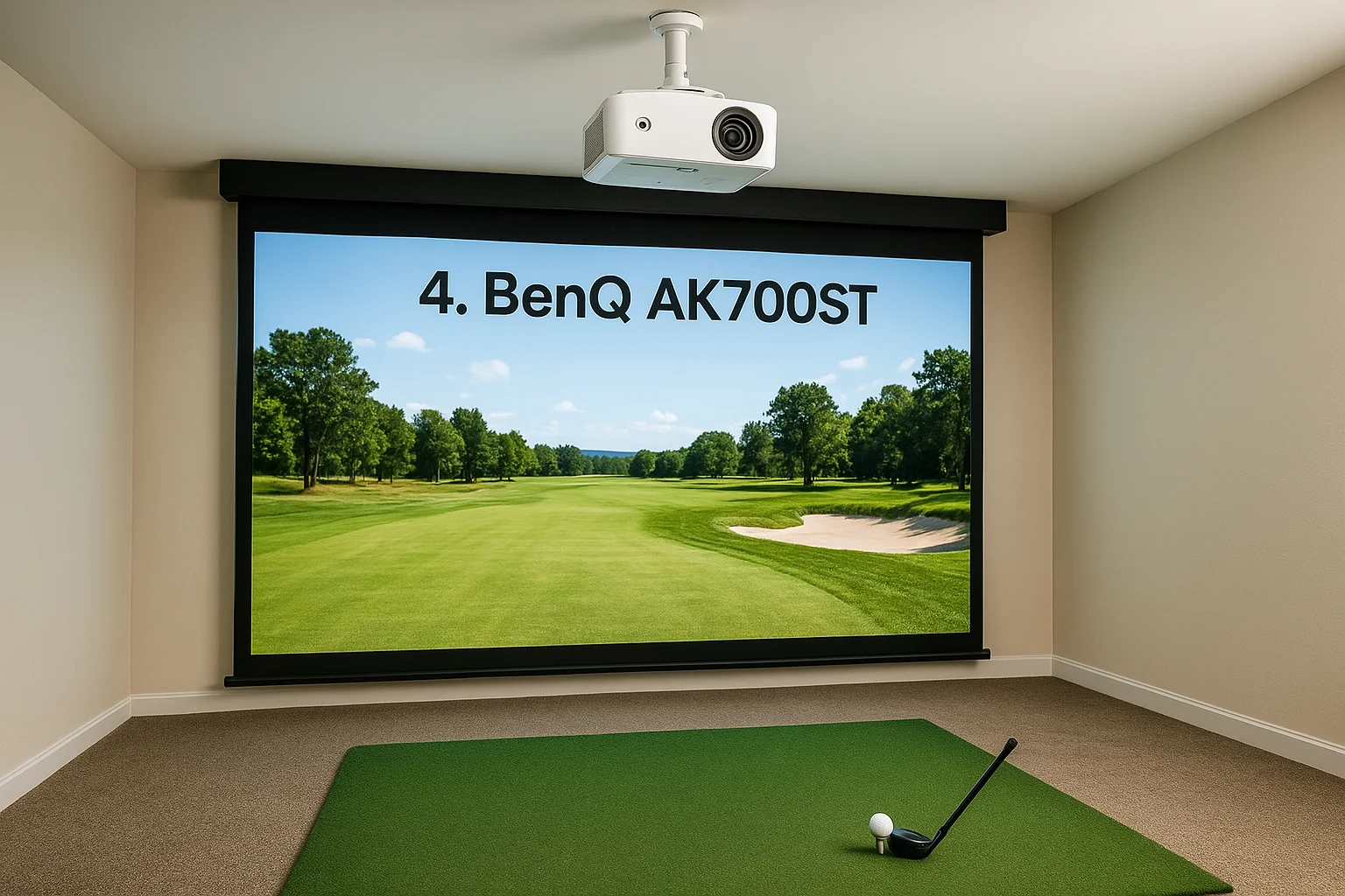 4. BenQ AK700ST