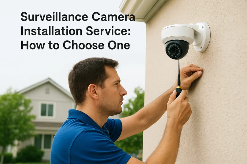 Surveillance Camera Installation Service: How to Choose One
