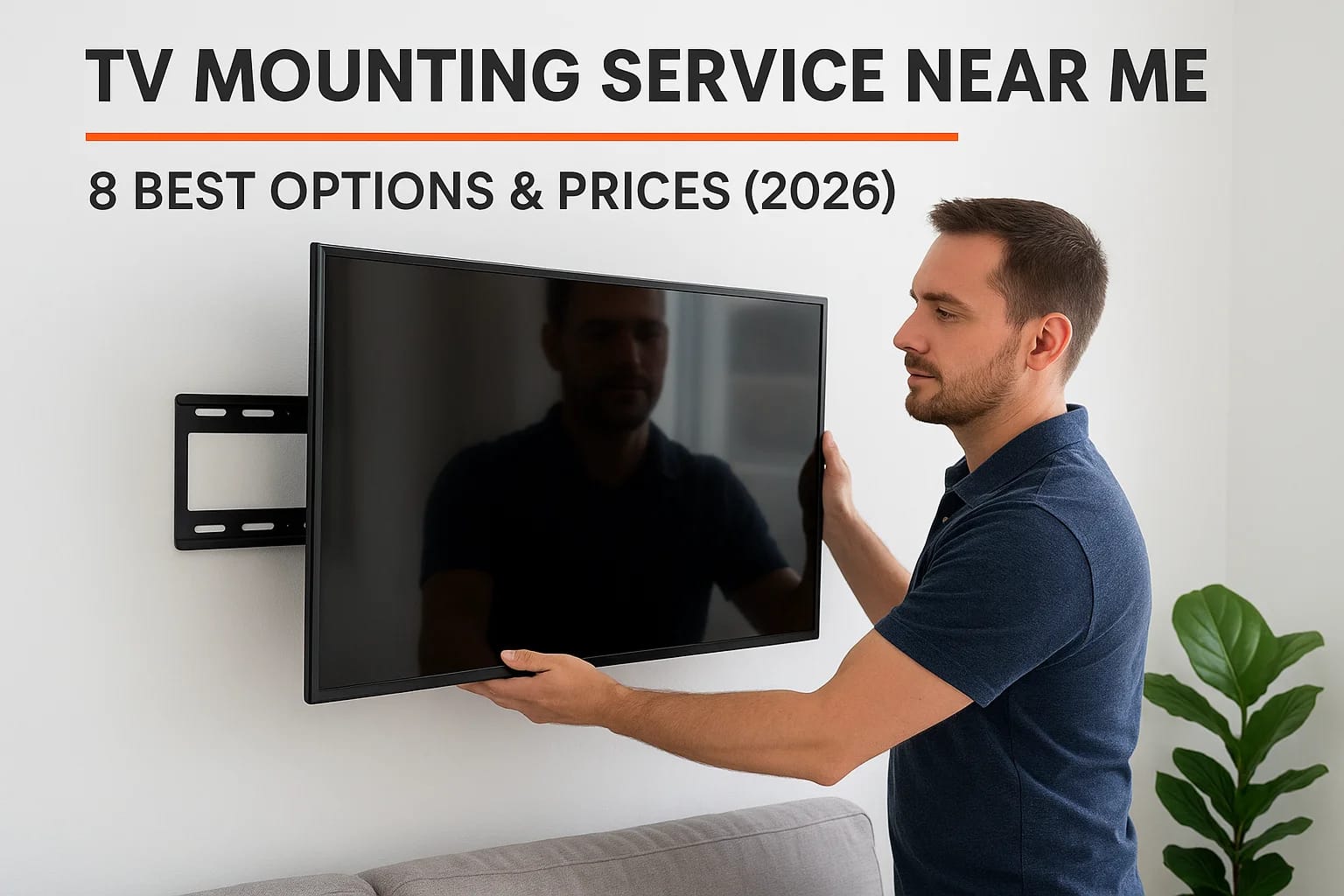 TV Mounting Service Near Me: 8 Best Options & Prices (2026)