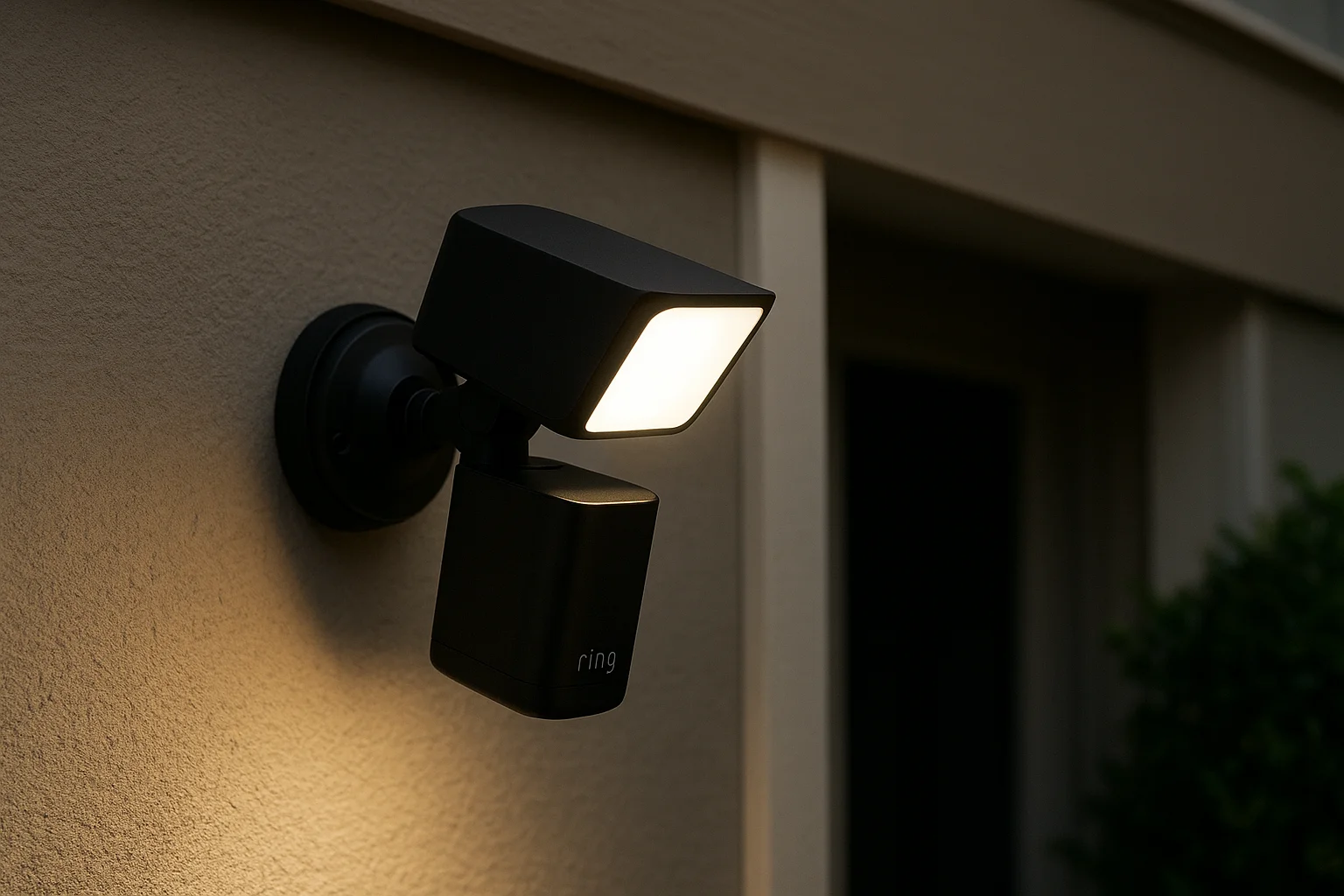 6. Ring smart lighting spotlight battery