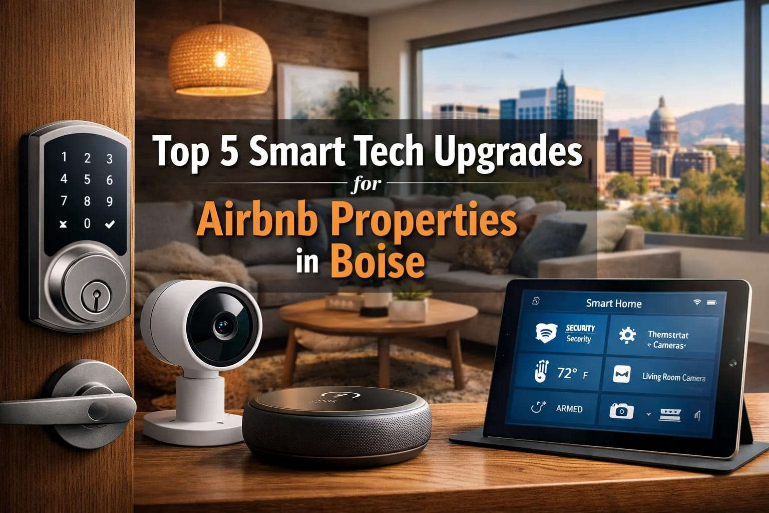 Top 5 Smart Tech Upgrades for Boise Airbnb Properties