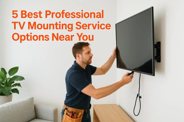 5 Best Professional TV Mounting Service Options Near You