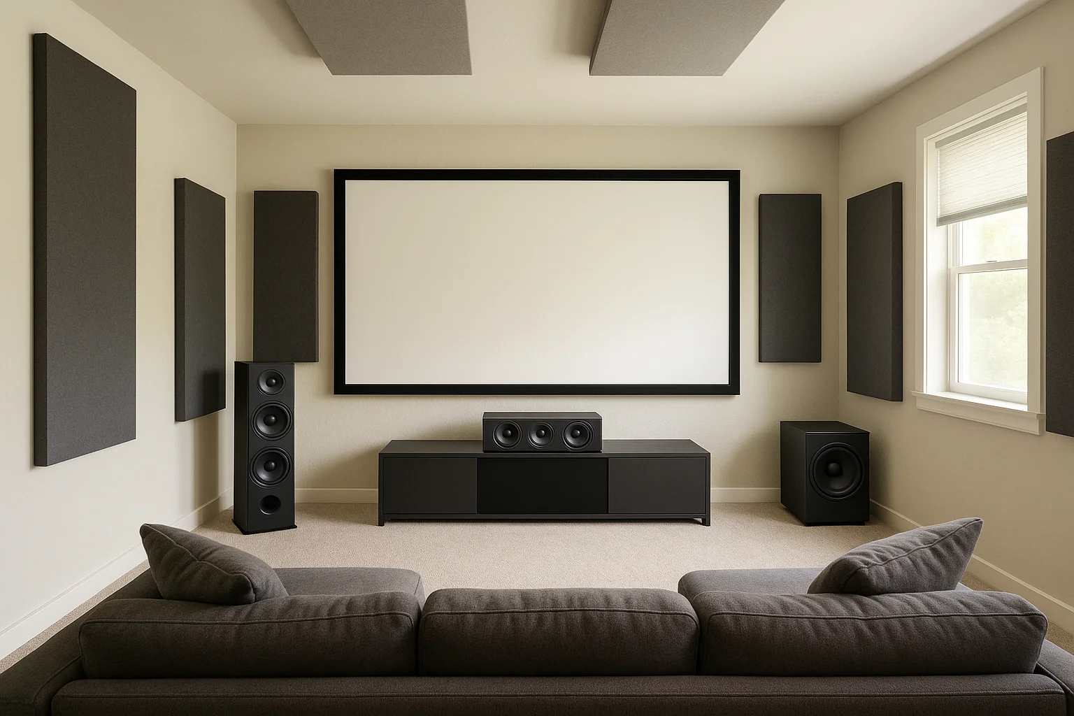 Acoustic treatments and soundproofing