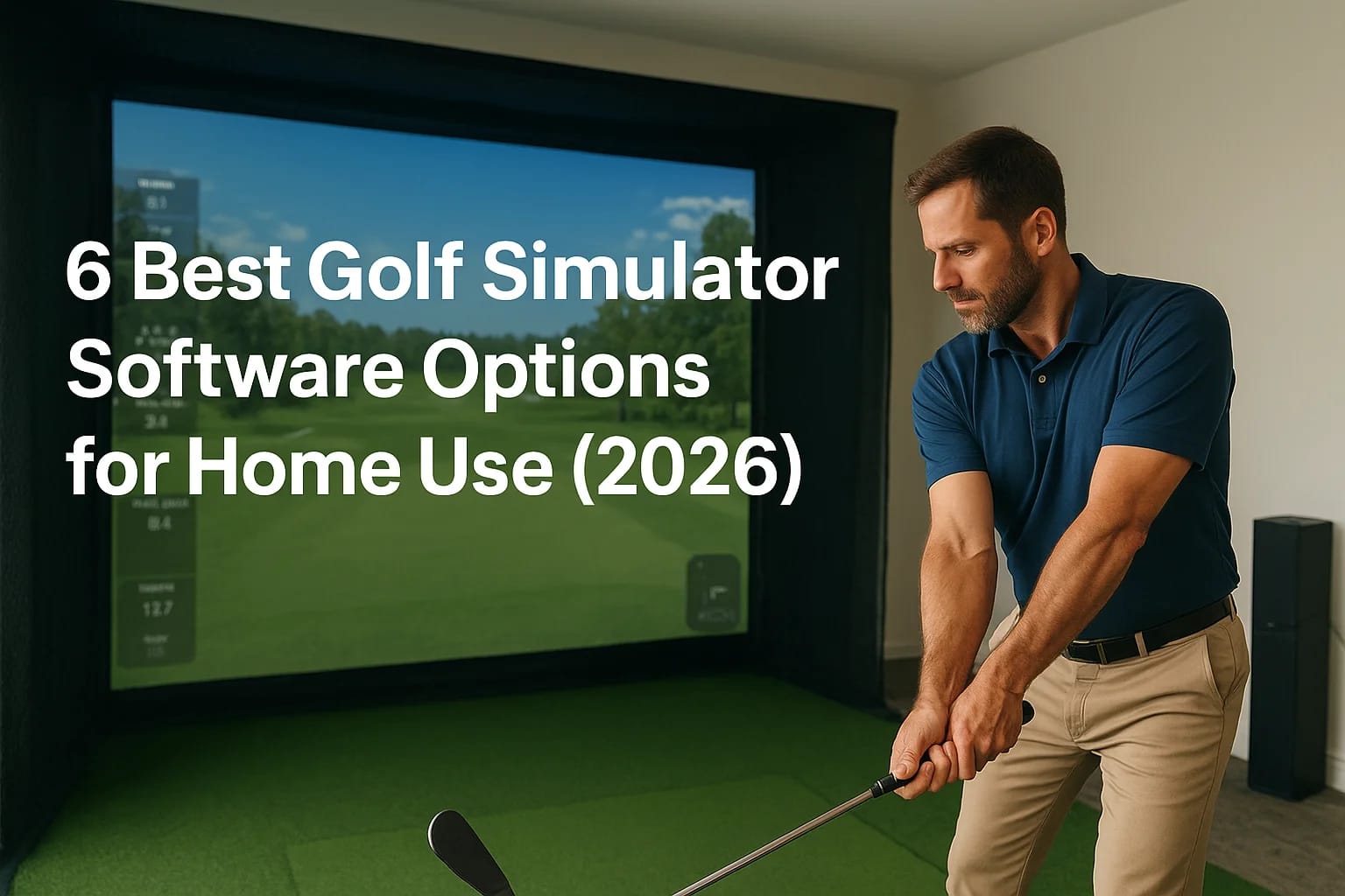 6 Best Golf Simulator Software Options for Home Use (2026)