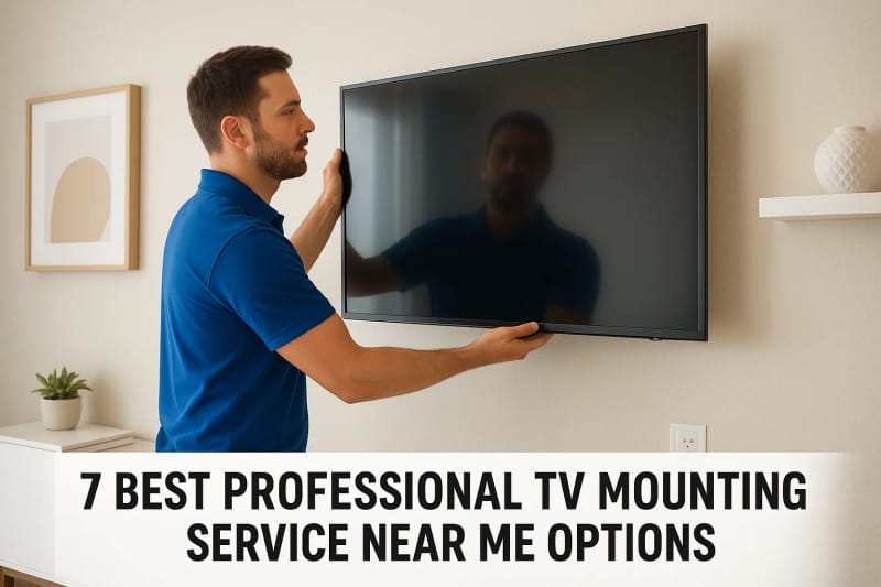 7 Best Professional TV Mounting Service Near Me Options
