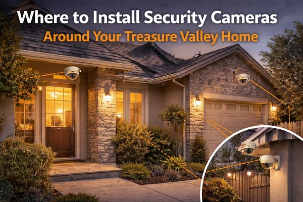 Where to Install Security Cameras Around Your Treasure Valley Home