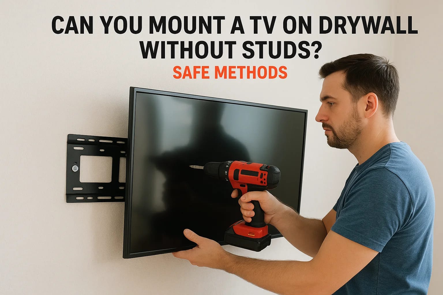 Can You Mount a TV on Drywall Without Studs? Safe Methods