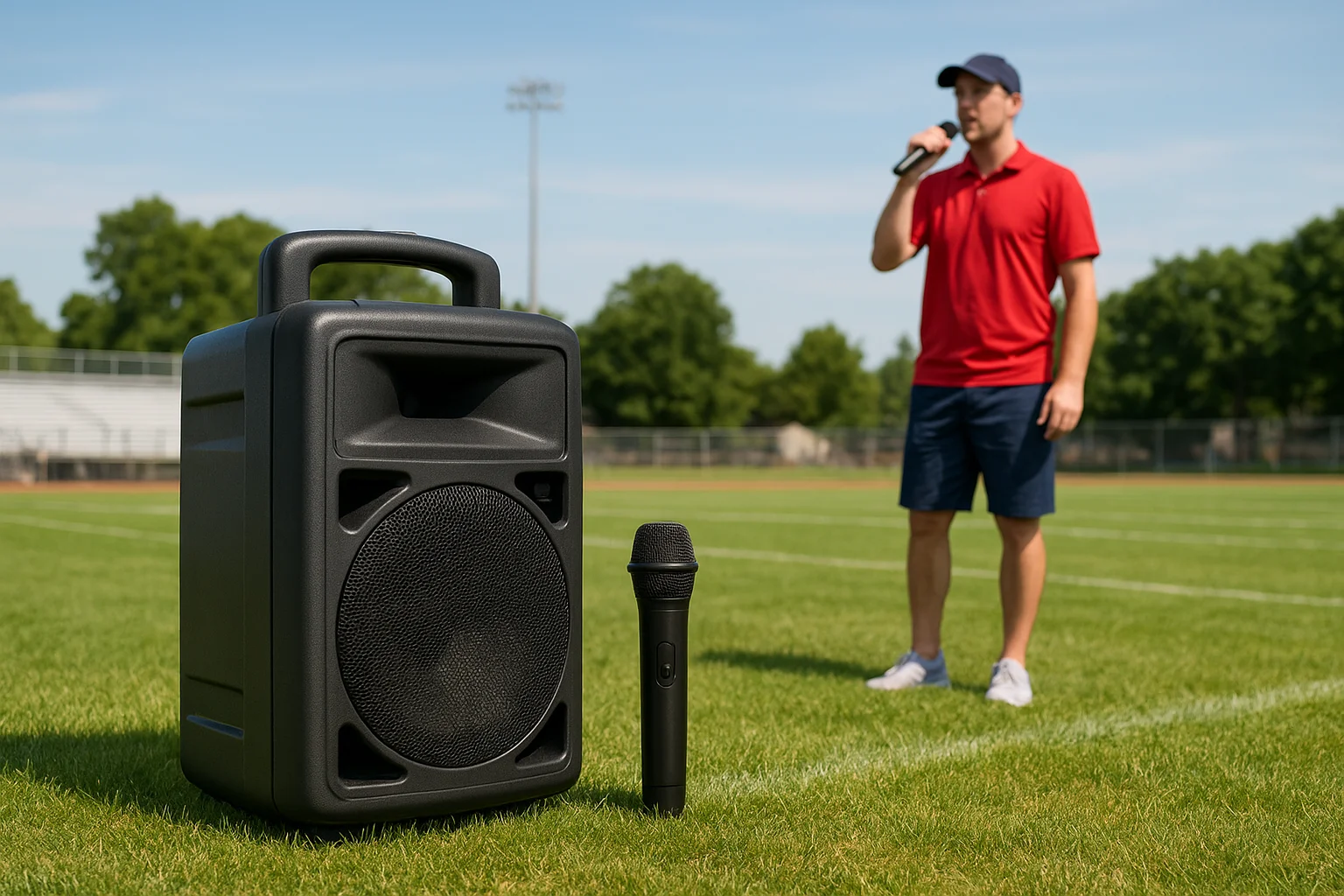 4. Portable PA systems for gyms and fields