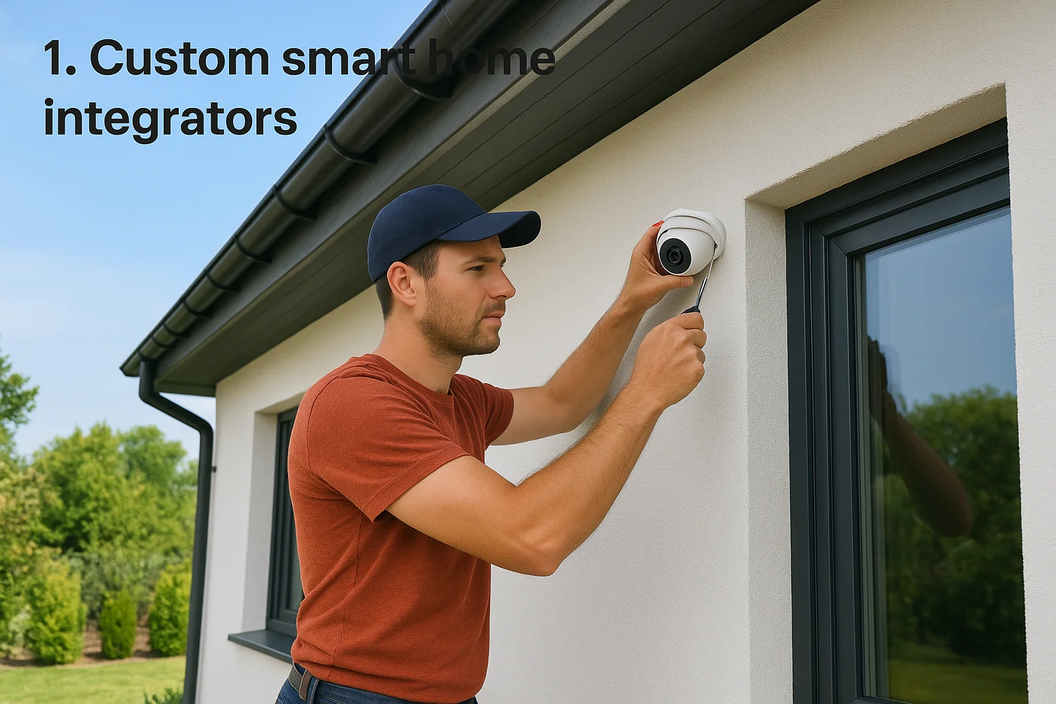 1. Custom smart home integrators