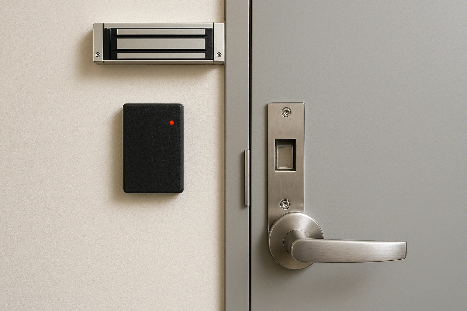 Electronic locks and door hardware