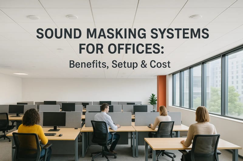 Sound Masking Systems For Offices: Benefits, Setup & Cost