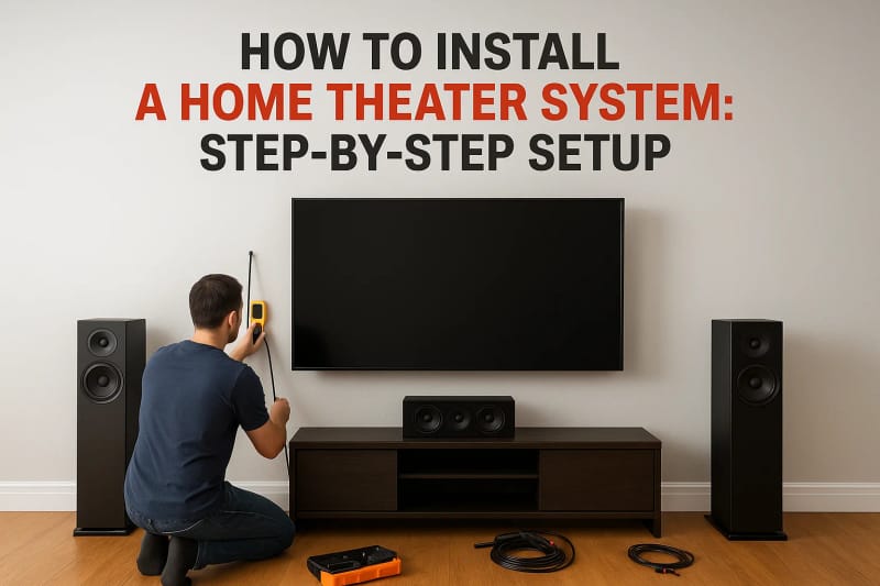 How To Install A Home Theater System: Step-By-Step Setup