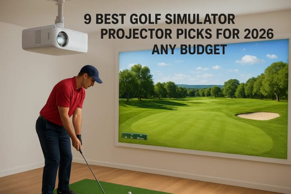9 Best Golf Simulator Projector Picks for 2026 Any Budget