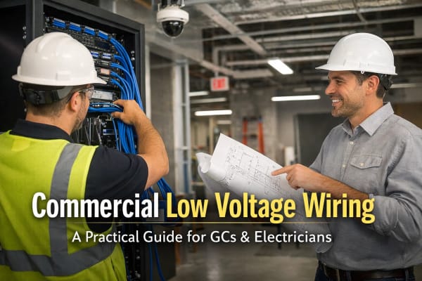 Commercial Low Voltage Wiring: A Practical Guide for GCs & Electricians