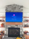 Professional TV Mounting for 56"+ Display on Stone Wall in Meridian, ID