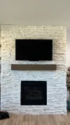 Motorized TV Mounting Above Fireplace in Star, Idaho